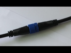 M15 LED Iluminación exterior Cable IP67 2 pin 3 pin 4 pin 5 pin Din Conector femenino