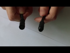 Cable de conexión de 6 pines de tipo masculino y femenino M8 impermeable Cable impermeable para automóviles