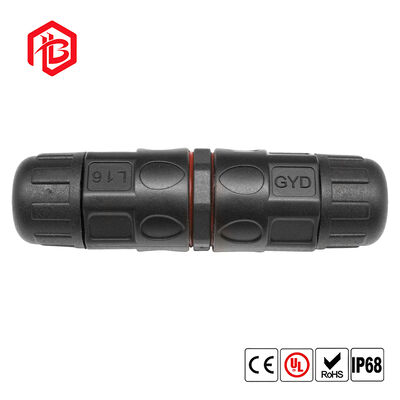 L16 Series Copper Contact Nylon Housing 30A Waterproof Male/Female Power Connectors for Lithium Batteries