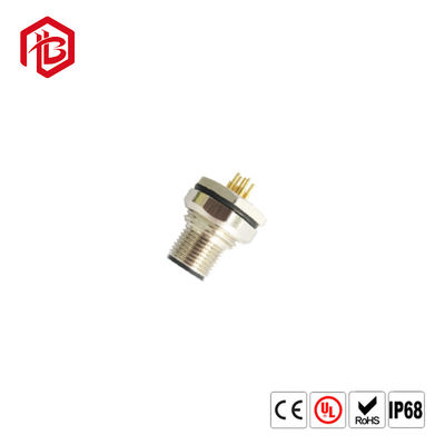 Comprar El varón al cable de extensión impermeable femenino 2 4 5 8 cable impermeable del perno M12 LED llevó el conector impermeable del enchufe M12 online manufacture