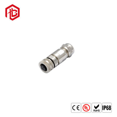 Comprar Perno masculino del conector 4 del cable M12 de la aviación D del código impermeable de IP67 online manufacture