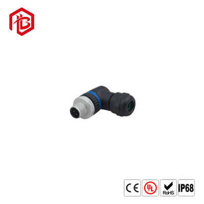 Comprar Conector de cable impermeable eléctrico de ángulo recto del panel del conector IP67 de la energía de Bett M12 4pin online manufacture