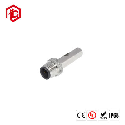 Comprar IP67 varón femenino circular M12 2 conector impermeable del alambre del cable circular de 3 4 5 6 8 Pin Front Panel Mount LED online manufacture