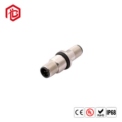 Comprar IP67 panel de potencia hembra-varón circular impermeable 6 2 4 5 7pin del conector M8 M12 que monta el conector de cable online manufacture