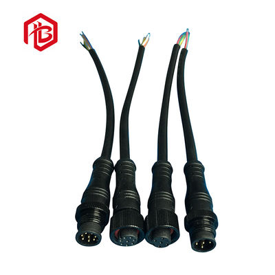 Comprar circular eléctrica automotriz 2 de la nuez del metal 4pin M12 conector impermeable del cable 3 5 6 7 8pin online manufacture