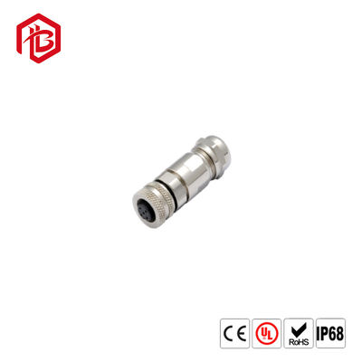 Comprar Instalación china del campo de la fábrica un conector impermeable femenino plástico del Pin M12 del enchufe IP67 8 del código online manufacture