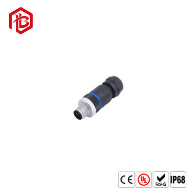 Comprar El panel recto del cable del enchufe de la asamblea de la prenda impermeable Ip67 montó el PWB un código M12 femenino 4 Pin Connector de D online manufacture
