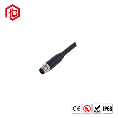Comprar Soporte de nylon femenino impermeable del panel del metal del Pvc del conector de cable del varón M8 M12 de Ip67 Ip68 online manufacture
