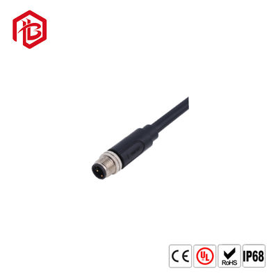 Comprar PWB industrial que ata con alambre el conector circular impermeable masculino del código 12pin del conector M12 A online manufacture