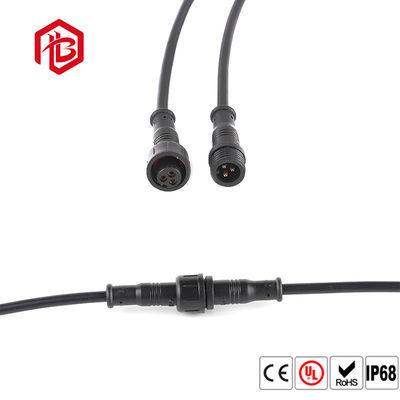 Comprar Hombre y mujer M11 conector impermeable luz LED 2 3 4 5 Pin PVC integrado de inyección moldeado enchufe online manufacture