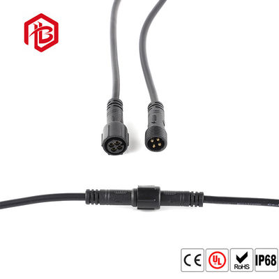 Comprar Conector impermeable circular de PVC de 4 pines M10 personalizado para lámpara de calle y bicicleta compartida online manufacture