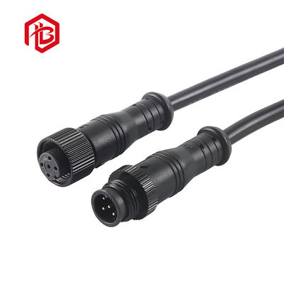 Comprar M12 Conector circular 2-8 pines resistente al agua macho y hembra enchufe de alambre LED lámpara exterior resistente al agua alambre de metal de nuez online manufacture