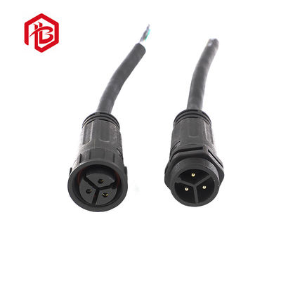 Comprar Iluminación LED IP68 resistente al agua señal de alimentación 5PIN conector de cable M25 conector de cable a cable de plástico macho conector de plástico circular femenino online manufacture