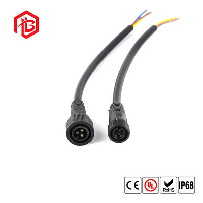 Comprar Custom M15 IP68 Waterproof Aerospace PCB Male Female Connector with 1P/2P/3P/4P/5P/6P Power Cable Plug for LED Strips online manufacture