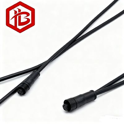 Comprar M8 M12 M16 M18 M20 Conector a prueba de agua 3 pines 3 núcleo IP65 IP67 IP68 Conector LED de conexión de metal masculino femenino online manufacture