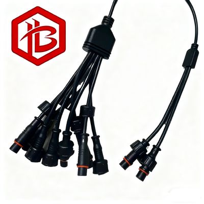 Comprar M11 PVC PLUG M16 M18 Conector masculino y femenino 2 3 4 5 6 7 8 10 Pin Circular LED Iluminación exterior Conector de cable impermeable online manufacture