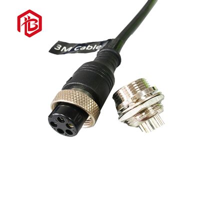 Comprar Conector de aviación macho/hembra GX16 IP68 a prueba de agua, contactos de cobre, compatibilidad RF FPC, capacidad de 2-10 pines para cables online manufacture