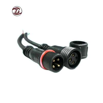 Comprar Venta caliente de alta calidad 4pin contacto de cobre 110v IP67 conector eléctrico a prueba de agua y cables para el sistema de energía solar FPC online manufacture