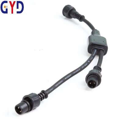 Comprar Adaptador BETT Y16 en forma de Y, resistente al agua IP67-IP69 con contactos de cobre y luz LED, 2-4 pines macho/hembra para aplicaciones de alimentación online manufacture
