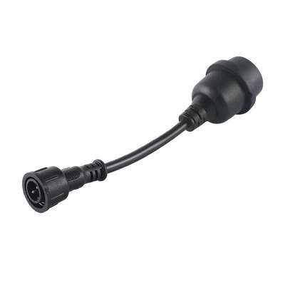 Comprar Portalámparas E27 de nailon y cobre con cable blando IP67 para exteriores, conectores eléctricos impermeables para conexiones de cables de sistemas de energía solar online manufacture