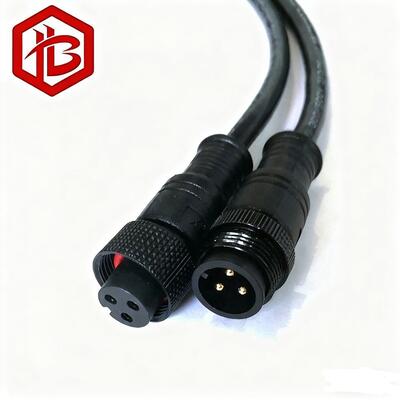 Comprar Conector impermeable de PVC M15 con cable, clasificación IP68, aeroespacial, UHF RF, PCB, FPC, cable de extensión de alimentación para luces LED online manufacture