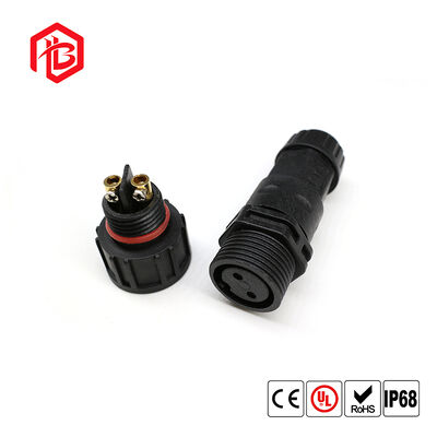 Comprar M20 Exterior 300V de cobre 2-5 pin Femenino de tornillo fijación IP68 impermeable circular LED Light Strip Conector de cable eléctrico online manufacture