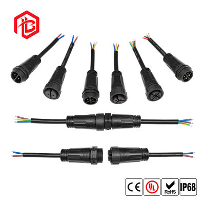 Comprar M25 Conector de conexión de cable impermeable IP68 con conector de conexión de cable cerrado por tornillo de nylon de contacto de cobre masculino/femenino online manufacture