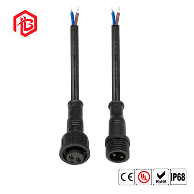 Comprar M11 Enchufes IP65 Precio de fábrica Hombre Hombre Negro NylonAeroespacial UHF PCB Contacto de cobre 16A 500V Conectores de lámparas LED impermeables online manufacture