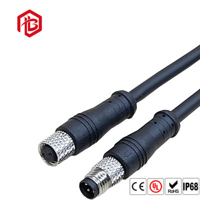Comprar Conector hembra-varón del nilón 8A de la prenda impermeable negra de la circular online manufacture