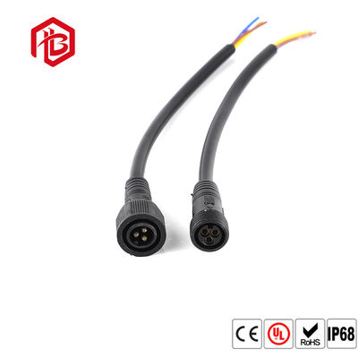 Comprar Etapa del LED que enciende el conector de cable negro de la prenda impermeable del blanco del PVC online manufacture