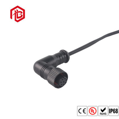 Comprar Tipo que moldea automotriz conector de ángulo recto impermeable de M12 online manufacture