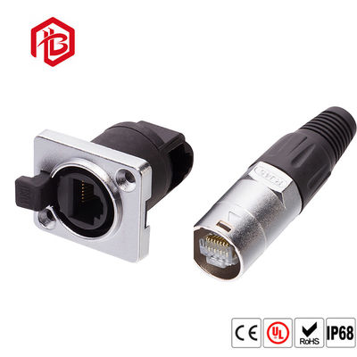 Comprar Soporte 2 del panel de delante 3 4 conector de Ethernet de la prenda impermeable de 5 Pin online manufacture