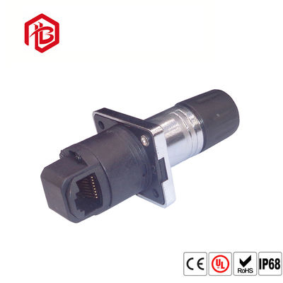 Comprar Conector hembra-varón de la prenda impermeable del enchufe/del zócalo RJ45 online manufacture