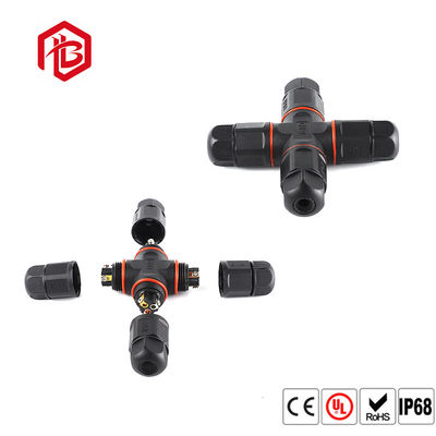 Comprar Tipo cruzado 4 conector impermeable de gran intensidad de la manera IP68 online manufacture