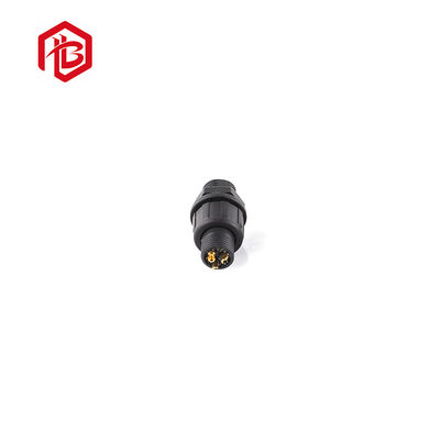 Comprar Zócalo impermeable al aire libre de nylon del enchufe PA66 de la soldadura del negro IP67 online manufacture