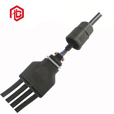 Comprar Conector circular impermeable de nylon 3 Pin Screw Lighting Strip de Rohs online manufacture