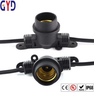 Comprar Conector de cable subterráneo de la lámpara E27 del tenedor del tornillo ahorro de energía de la prenda impermeable online manufacture