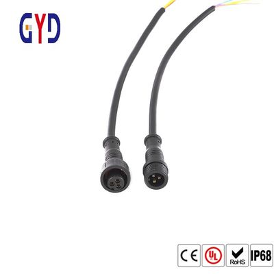 Comprar Mini varón de 2 3 Pin Waterproof Data Connector Pvc y enchufe femenino online manufacture