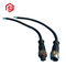 ip68 Customized m16 extension male female docking plug pvc copper core wire waterproof connector