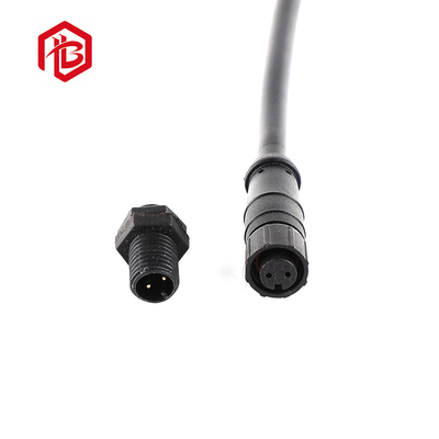 Gold Plated 2 3 4 5 Pin IP68 M8 Outdoor Metal Waterproof Panel Mount Connector
