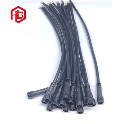 PVC M10 Wire Connector Ip67 IP68 Waterproof 2 3 4 5 Pin Led Outdoor Lighting Male Female Wire Connector