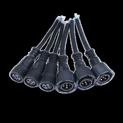 Bett M19 12A Outdoor IP68 Waterproof Cable Wire Plug Male Female Panel Mount Socket 2 3 4 5 Customized Pins Connector