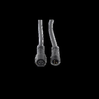 M10 2-Pin Copper Contact IP68 Waterproof Male/Female Plug Connector for Aerospace UHF/RF LED Outdoor Lamp Power Cord PCB FPC 16A