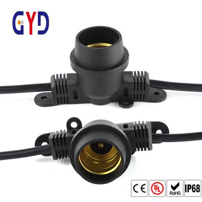 PVC Ip65 Waterproof Bulb Holder with Clamp Modern