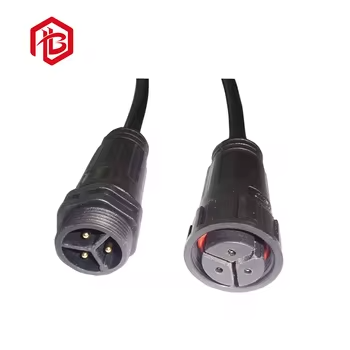 M25 Nylon Waterproof Male/Female Copper Connector with Cable IP68 Rated for Solar Power Systems