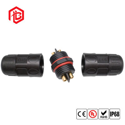 L16 Male/Female Waterproof Connector 6A Copper for Aerospace FPC PCB Solar Power System