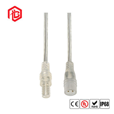 M6 PVC Male/Female Plug with Copper Contact IP65 Waterproof for Aerospace and Power Applications