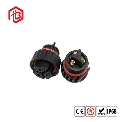 M23 Male/Female Copper Contact Nylon Housing IP68 Waterproof Connector Panel