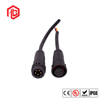 M20 Outdoor Multi-Pin Male Female Screw Fixing Copper FPC Compatible IP67/IP68 Waterproof LED Light Strip Electrical Wire