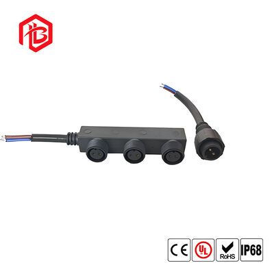 M19F TYPE MODULE Waterproof Connector Male/Female Copper Contact for Aerospace & Solar Power Systems